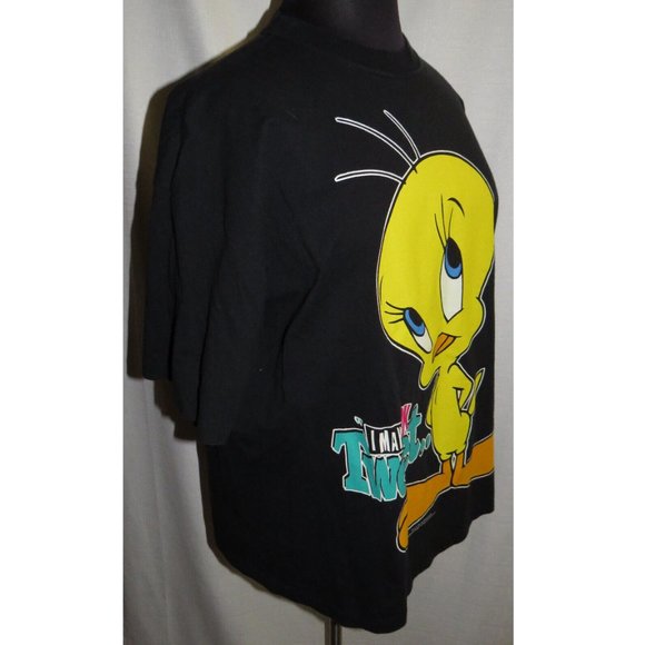 Vintage Tweety Bird Tee, Made In USA, Sun Sportswear, Plus Size 24W - Picture 9 of 13